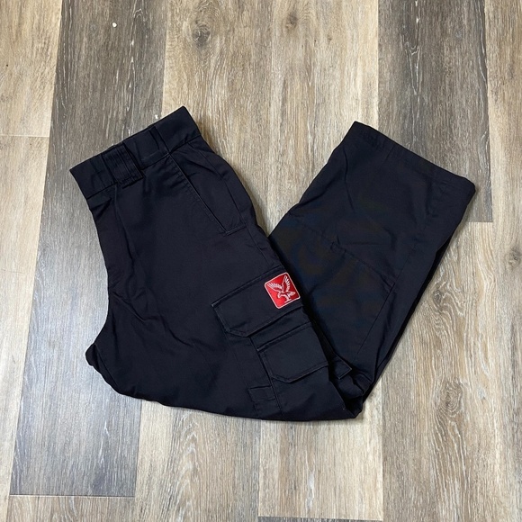 ELBECO Black RipStop Cargo EMS EMT Heavy Duty Tactical Pants - Picture 1 of 6